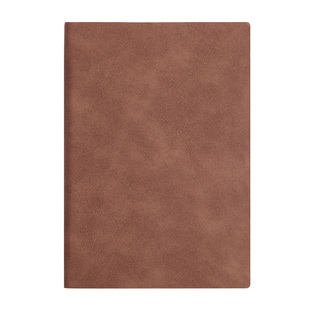 羊巴皮笔记本子a5本子加厚记事本商务皮面工作本办公简约日记本logo随身小号ins复古小本子记录红色大学生