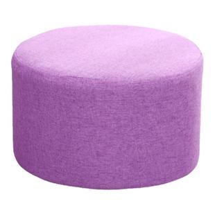 实木小凳子家用矮创意可爱沙发搁脚凳茶几凳客厅板凳网红圆凳墩子