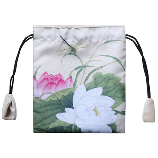 春泥文玩袋绒布袋核桃佛珠收纳袋锦囊袋手串袋星月菩提首饰布袋