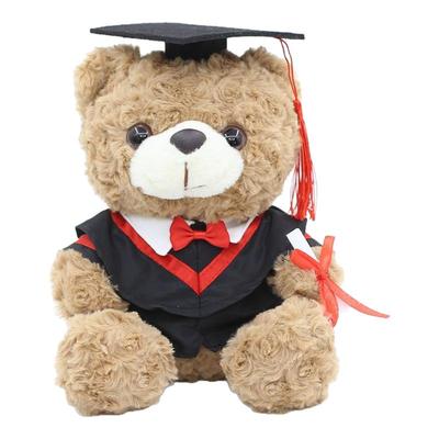 学生毕业季博士服博士小熊公仔