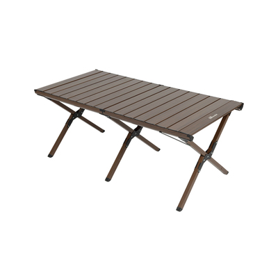 山扉全套铝合金蛋卷桌套装折叠桌