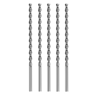 250mm高速钢钻钢铝件直柄麻花钻头加长钻抛物线型深孔钻头4.0-16