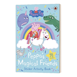 英文原版绘本 Peppa Pig  Peppa's Magical Friends Sticker Activity 小猪佩奇的魔法朋友 贴纸活动书 英文版 进口英语原版书籍