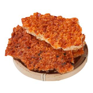 安徽岳西特产糯米锅巴袋装手工香脆零食大别山香辣梅干菜即食充饥