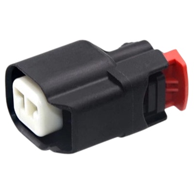 DJ7023AB-1.5-21适用于福特喇叭线束插头34062-0027接插件2孔护套