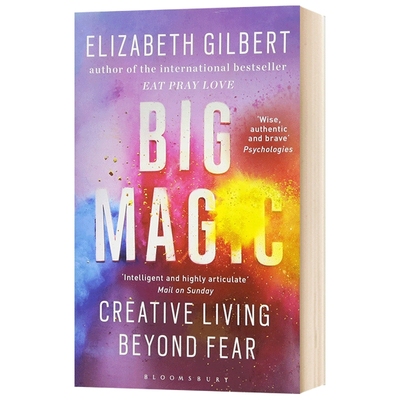 大魔术 英文原版小说 Big Magic 大魔法 英文版原版书籍 正版进口英语书 Elizabeth Gilbert 伊丽莎白吉尔伯特