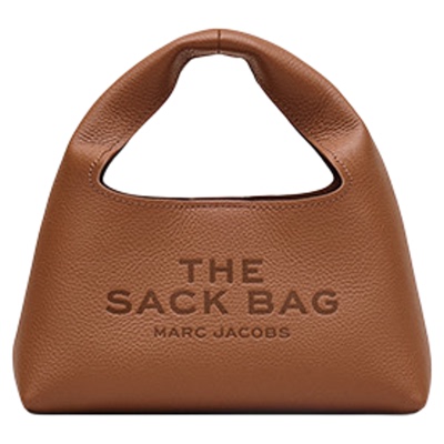 MARCJACOBS牛皮纯色麻袋包