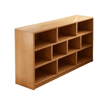 书柜储物柜一体靠墙置物柜沙发边柜客厅隔断收纳柜多层柜子床边柜