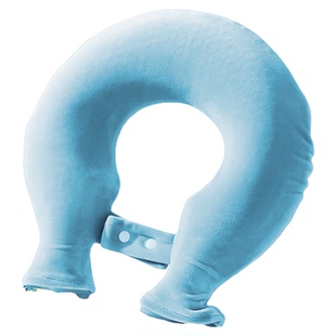 U型护颈椎热水袋注水暖水袋热敷肩颈专用暖宝宝加厚挂脖围脖枕头