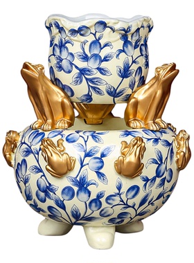 旗舰店正品2026马年李居明吉祥物摆件七赤位客厅摆西南天水卸刀光