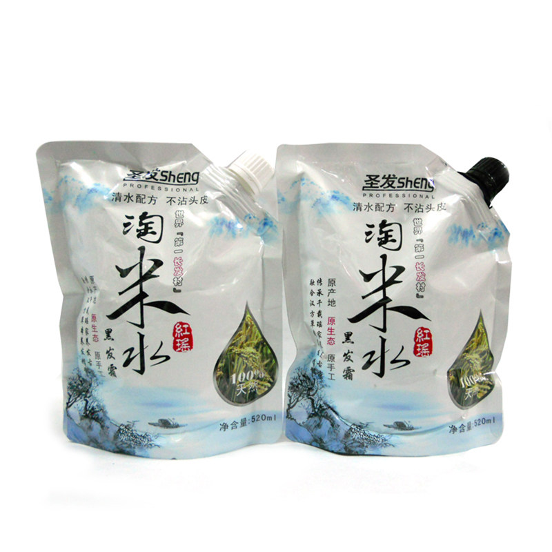 自然纯植物不沾头皮黑发霜