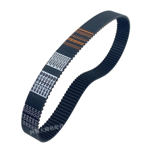 大圆机同步带5M皮带电机传动齿轮带铝盘变速带针织机配件htd橡胶