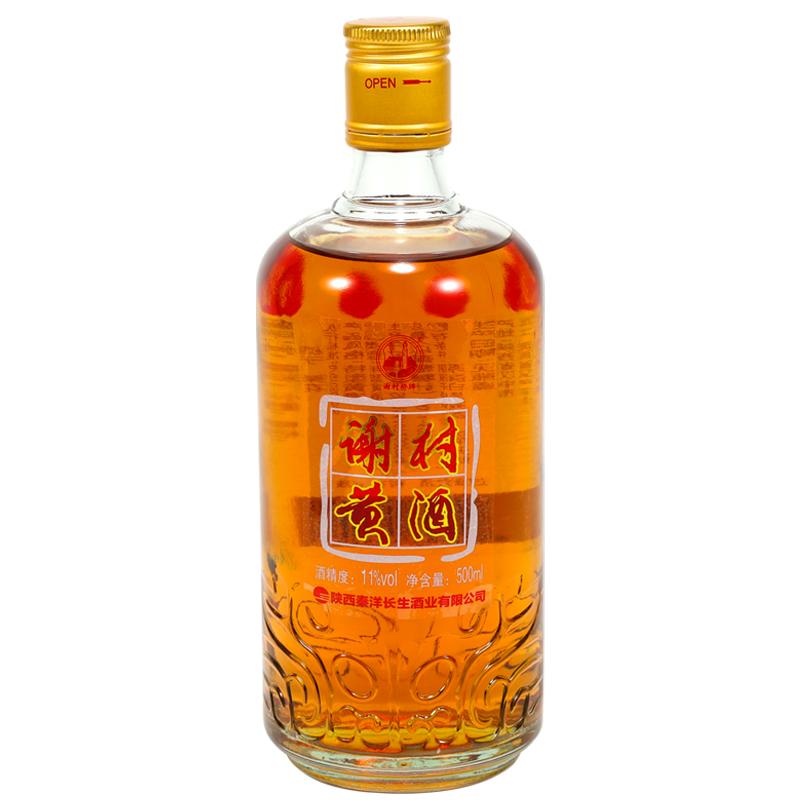 谢村桥特型半甜500ml谢村黄酒