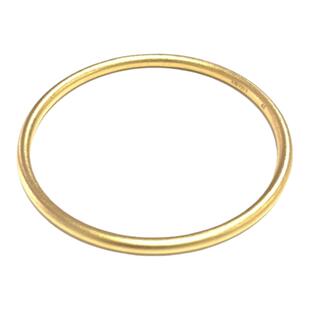 Yangui燕归「金怀英」国风重工银镀金大气轻奢高级感足银999手镯