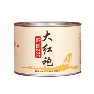 云夷韵然200大红袍武夷岩茶中足火小圆罐闽北高山乌龙茶口粮茶叶