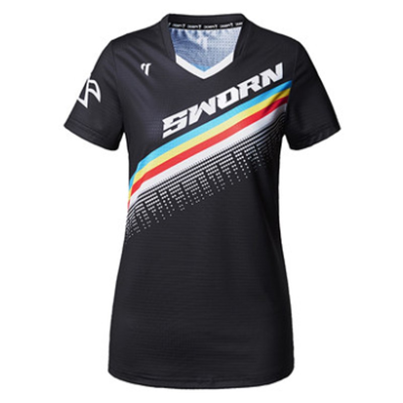 佩琪酷2026夏季新款羽毛球服套装速干训练运动服T恤网球服女上衣