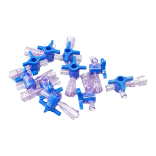 铝箔采气袋 三通阀 氟膜采气袋三通阀 夸克三通阀 鲁尔塑料带开关三通阀小型流量阀 注射接头转向阀