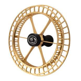 戴氏超轻金属盘车轮高低盘防跳线冲钓轮溪流八卦轮手拨轮放流轮