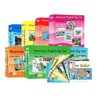 【进口原版】柯林斯大猫英语分级阅读collins big cat一二三四五六七八九十级1-10级全套英文绘本读物教材练习贴纸点读