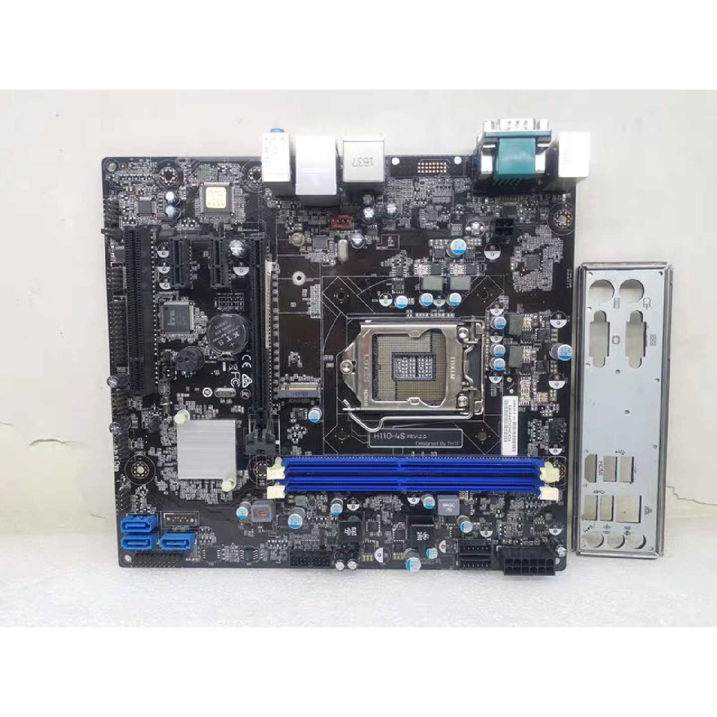 清华同方E9000 E500-3005 H110-4S主板  1151 DDR4全固态集成