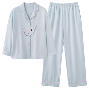 都市丽人睡衣女款秋春纯棉长袖2026新款巨好看卡通长袖家居服套装