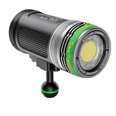 seafrogs海蛙潜水手电筒7000LM水下照明摄影补光灯闪光灯100m防水