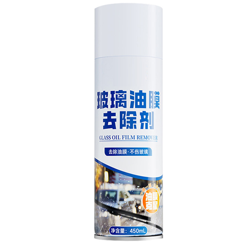 汽车玻璃油膜去除剂前挡风重度去油污泡沫清洁不挂水强效去污车窗