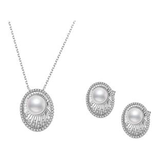 【新年礼物】RC Retro Chic意大利复古时尚首饰 黛安娜白月套装