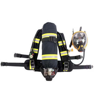 供应恒泰空气呼吸器原厂新款防雾面罩消防3C认证6.8L9L带检验报告