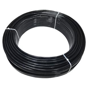 高压黄油管复合树脂管尼龙树脂软管纤维编织挖机黄油管及涨芯接头