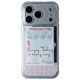 VAVENUE《Ultimate Prescription》处方笺原创磁吸手机壳适用苹果iPhone14/15/16/17promax保护套创意小众