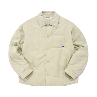 kirsh大樱桃2025秋冬宽松休闲棉服韩版西装领保暖上衣女装短外套