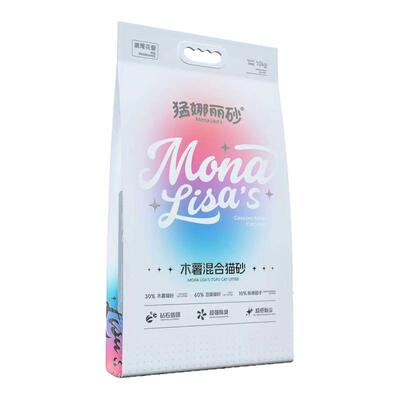 蒙娜丽莎木薯豆腐猫砂10kg除臭