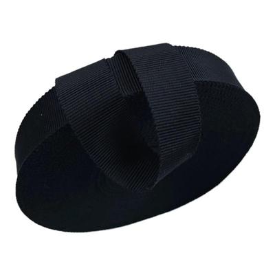 柔软人造丝棉帽带子横纹装饰迂回