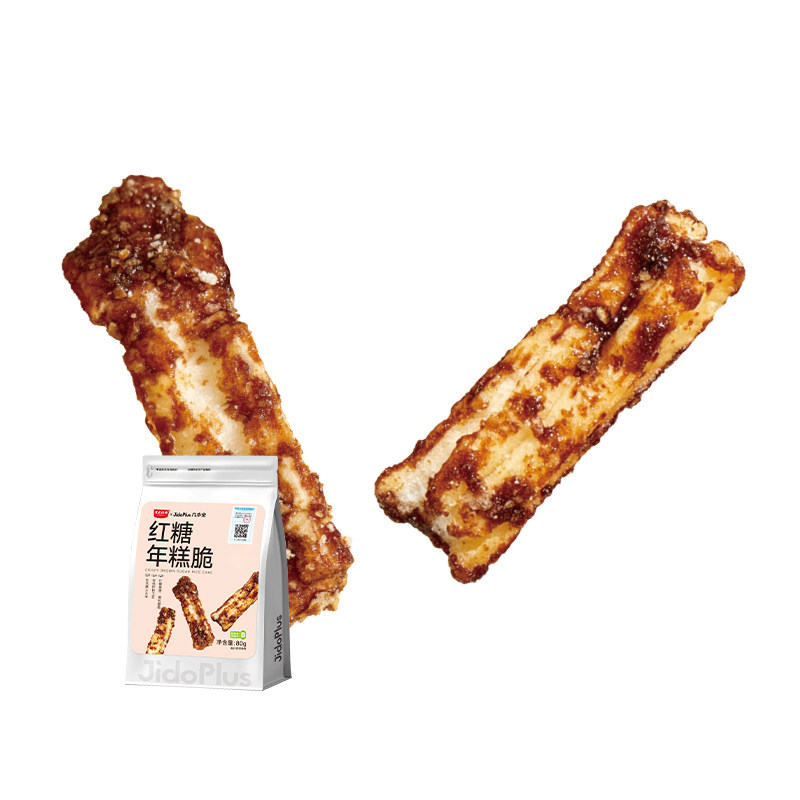 几多全鲜食红糖年糕脆膨化小吃焦香蓬松酥脆休闲零食长沙怀旧特产
