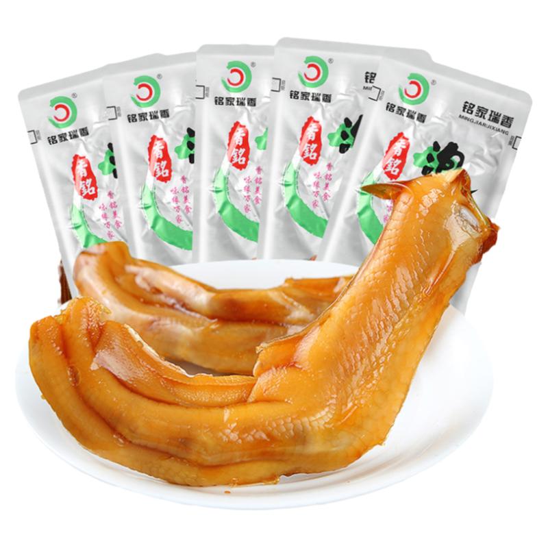 铭家瑞香龙岩醋泡鸭爪永定下洋土鸭肉零食
