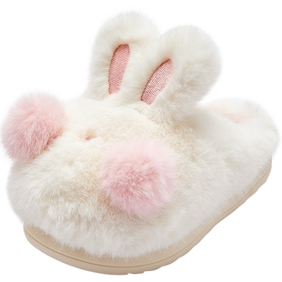 巴拉巴拉儿童拖鞋女童宝宝室内家居鞋男童冬季新款童鞋亲子款棉拖