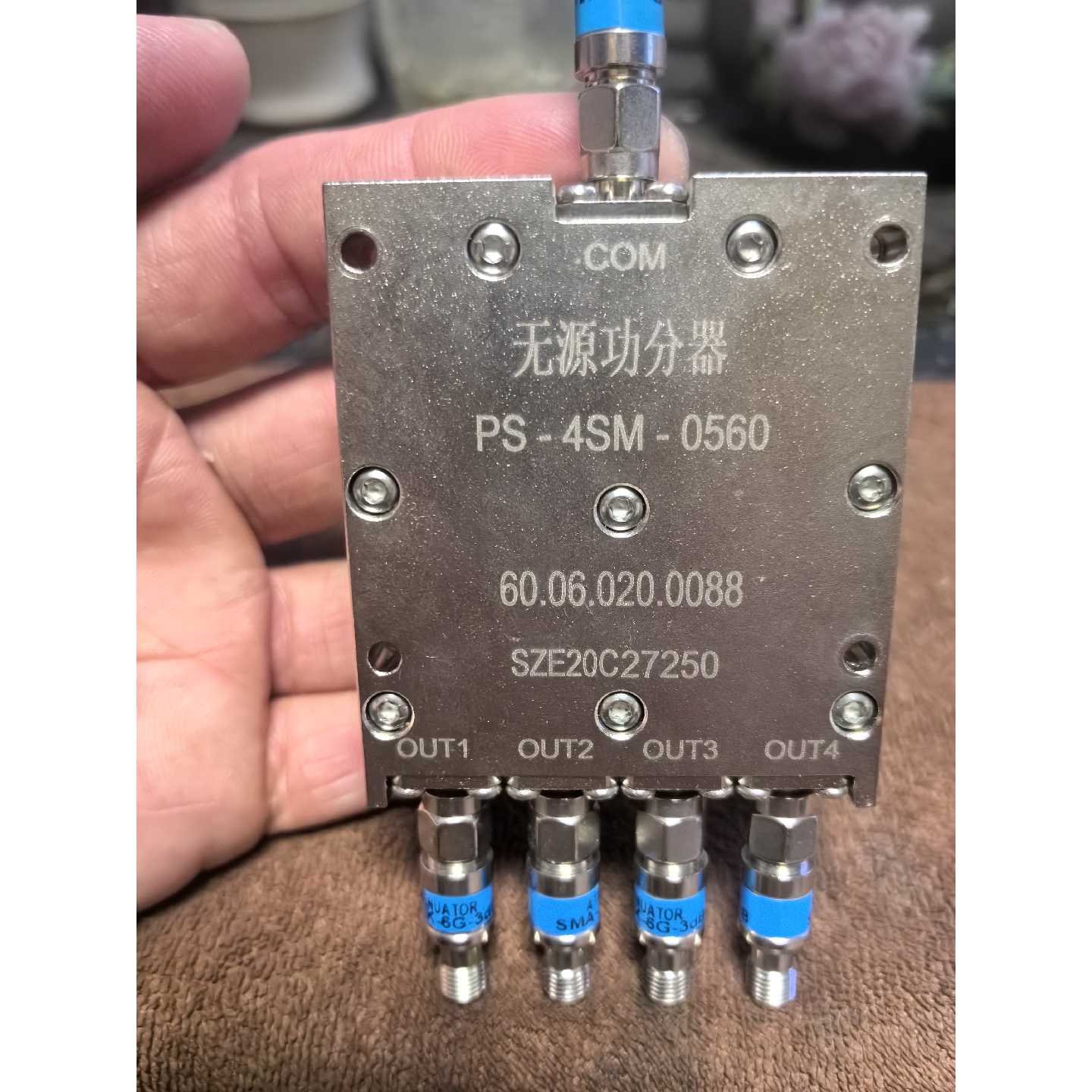 询价中冀联合TOJOIN的1分4无源射频功分器型号PS4议价