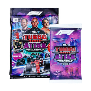 2023 Topps TurboAttax F1球星卡 赛车卡周边 游戏卡车手收藏卡