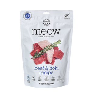 新西兰进口meow冻干生骨肉主食猫粮无谷脱水冻干粮负鼠鹿肉280g