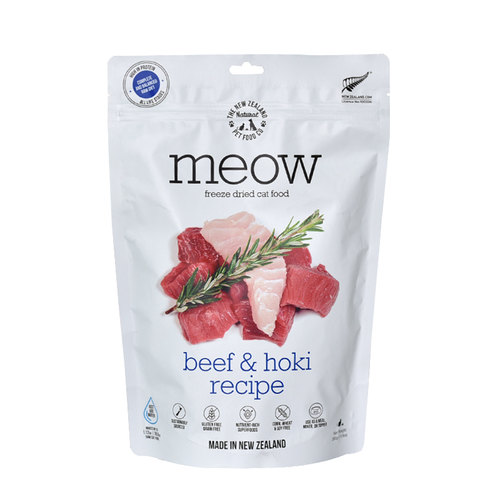 新西兰进口meow冻干生骨肉主食猫粮无谷脱水冻干粮负鼠鹿肉280g
