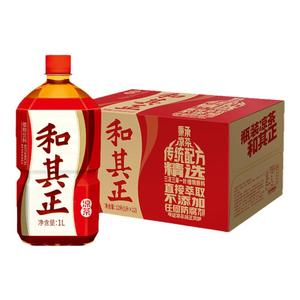 【和其正】含金银花经典凉茶1L*12瓶整箱装