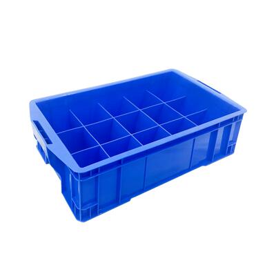 塑料分格收纳零件盒分类五金工具螺丝周转箱整理归类盒桌面长方形