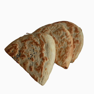 月牙烧饼手工陕西大荔县咸味火烧老式肉夹馍饼胚1袋500克独立包装