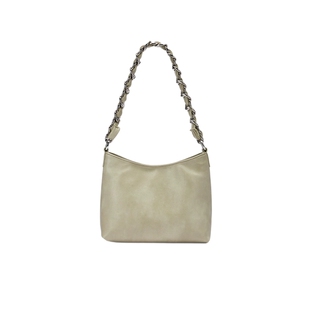 热风单肩包2025年夏季新款女士柔软简洁链条单肩包大容量腋下包包