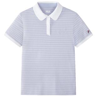 FILA KIDS斐乐童装女大童短袖POLO衫2026夏新款儿童网球运动上衣