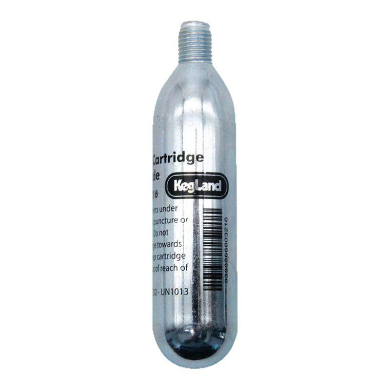 精酿啤酒食品级二氧化碳小钢瓶16g小气瓶co2气弹keg桶打酒KegLand