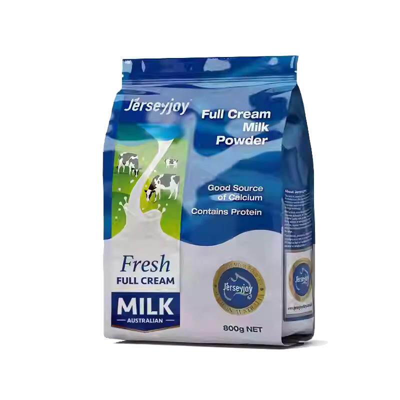 澳洲爱薇牛全脂生牛乳成人奶粉高钙高蛋白脱脂全家早餐牛奶粉800g