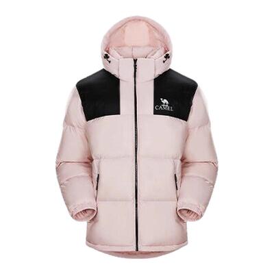 骆驼女装小太阳羽绒服冬季新款鸭绒面包服加厚保暖防泼外套情侣款