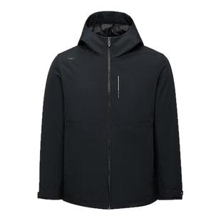 HLA/海澜之家曾舜晞同款短款羽绒服25秋冬新连帽极光95绒外套男